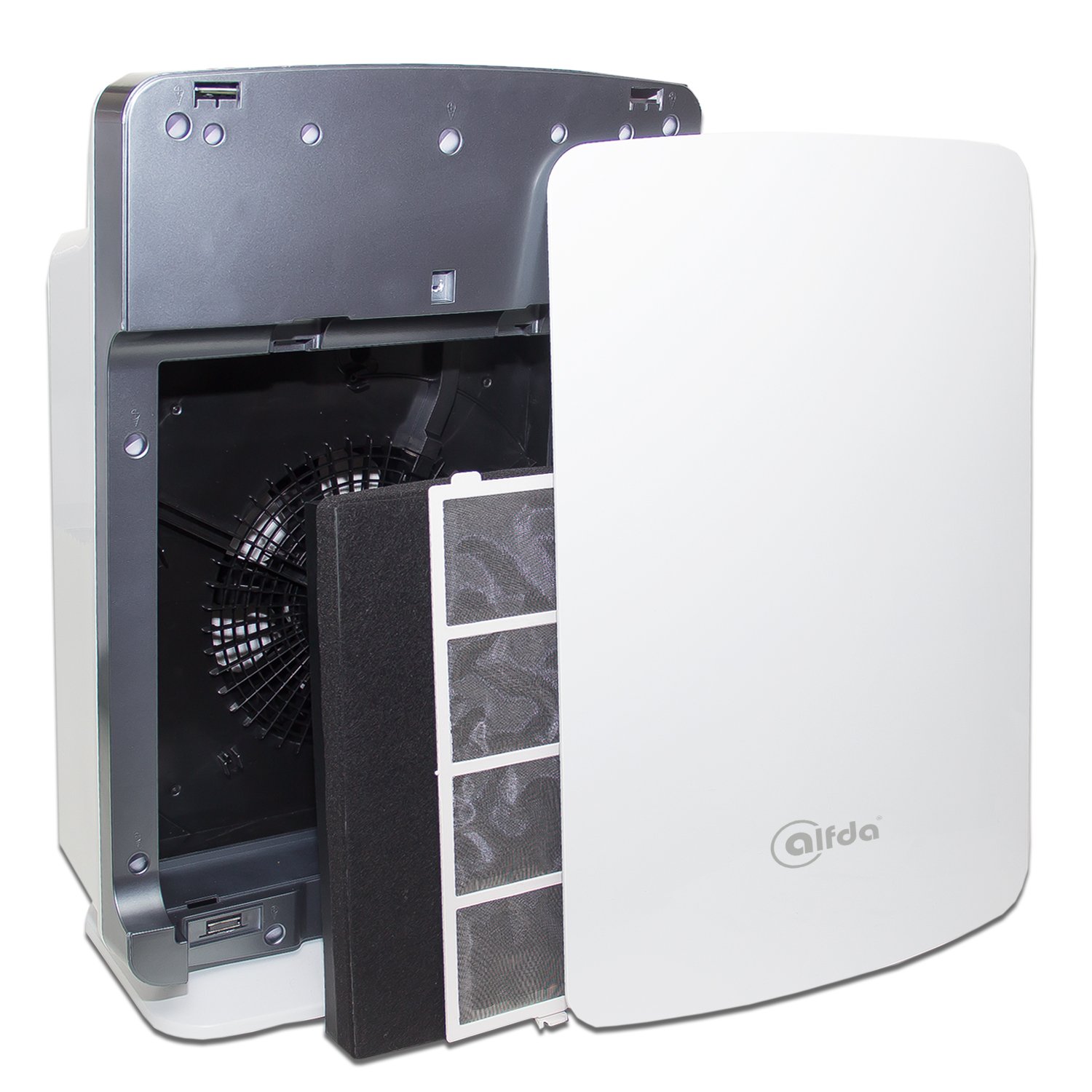 ALR550 Luftreiniger mit HEPA- und Aktivkohlefilter, bis 95 m², für Rauch, Staub, Pollen