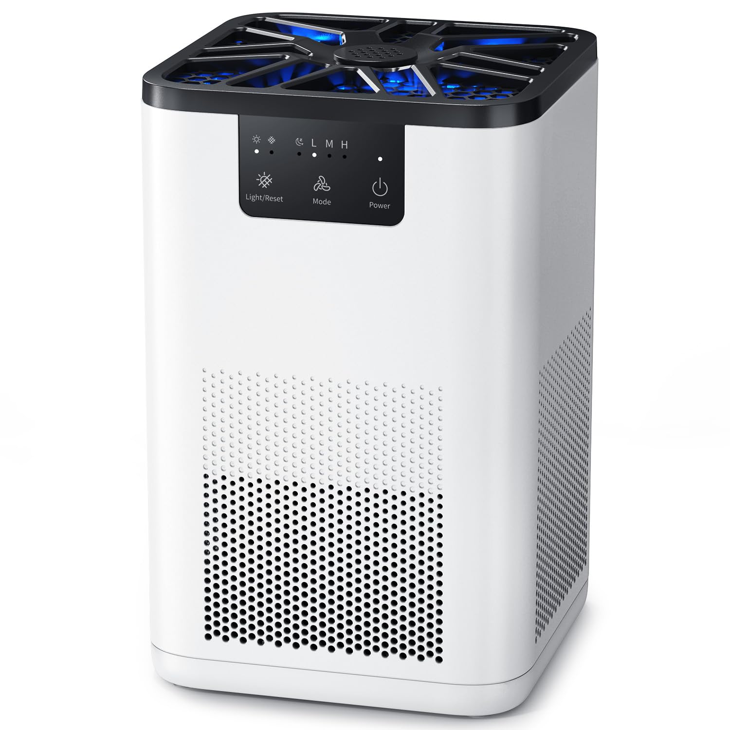 Aroeve Luftreiniger für Schlafzimmer mit Aromatherapie, leise, für Haustiere und Allergene