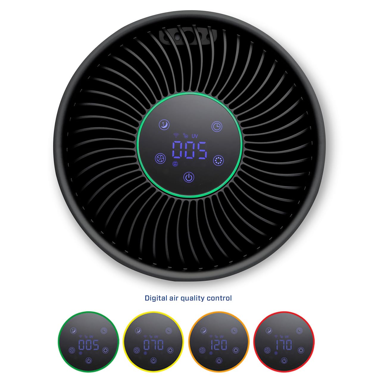 Clean Air Optima Luftreiniger HEPA UV-LED Ionisation leise