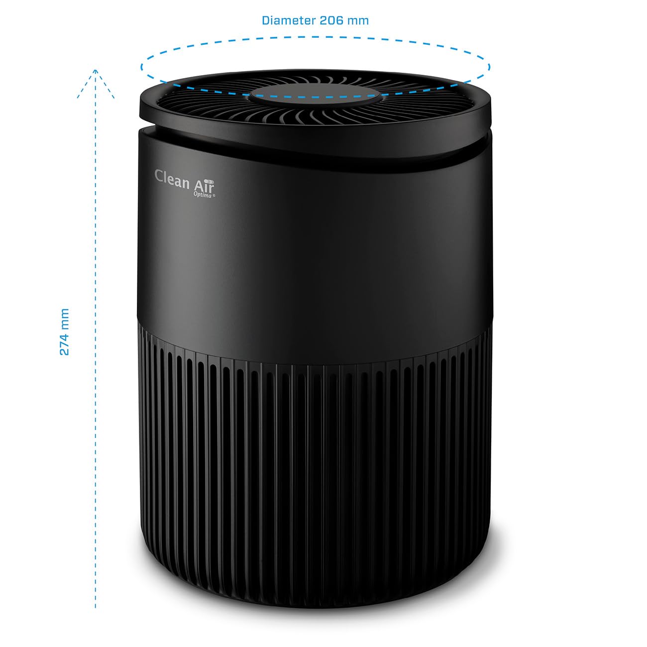 Clean Air Optima Luftreiniger HEPA UV-LED Ionisation leise
