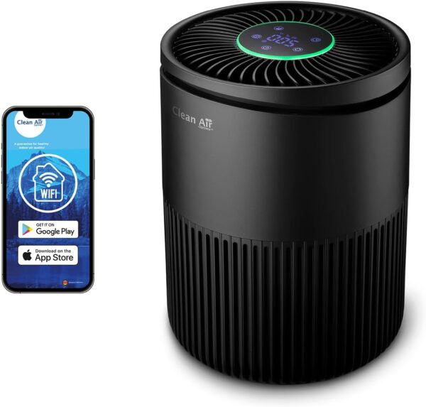 Clean Air Optima Luftreiniger HEPA UV-LED Ionisation leise