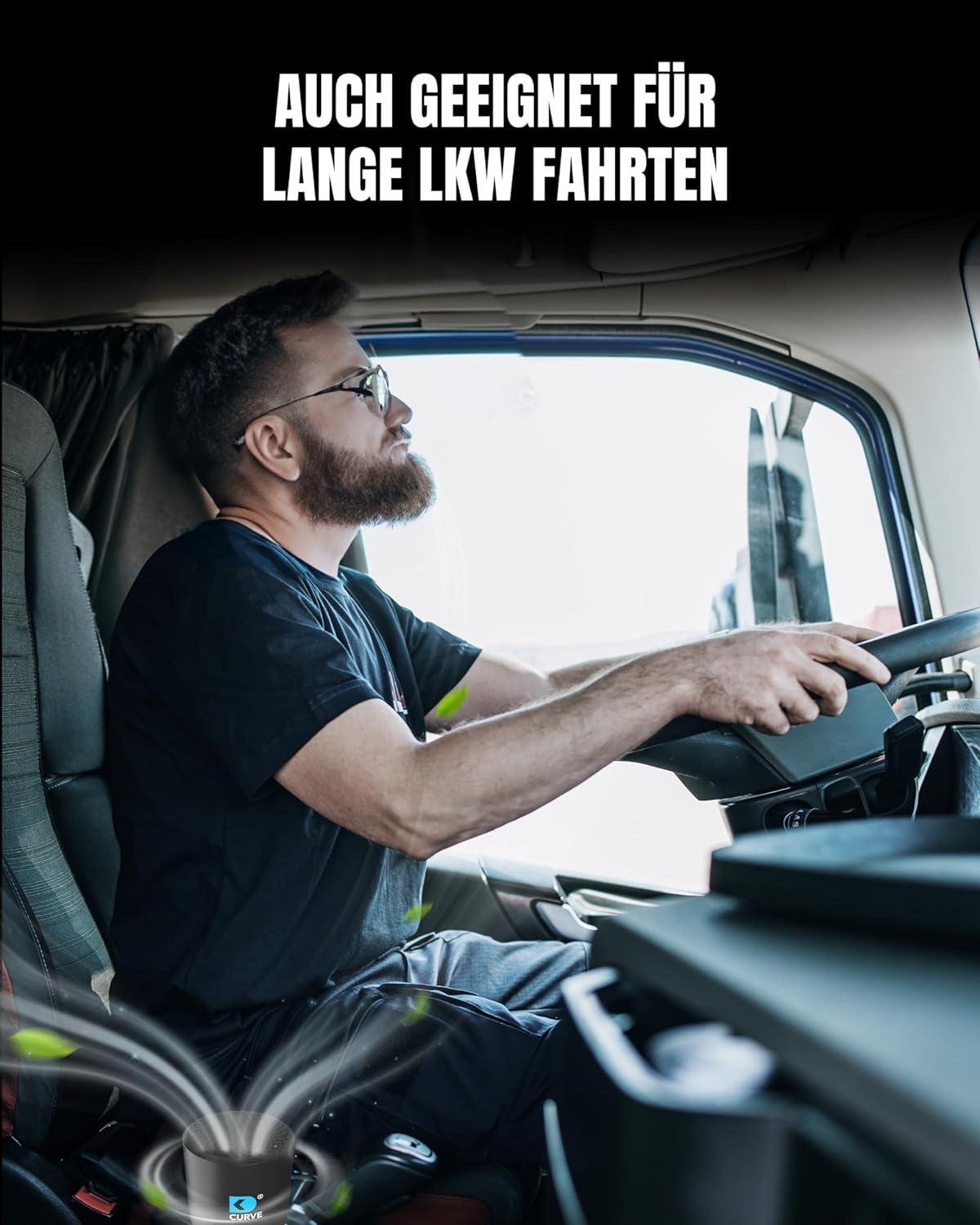 Curve Luftreiniger Granulat 99% Keime Auto Wohnmobil Zuhause Silent