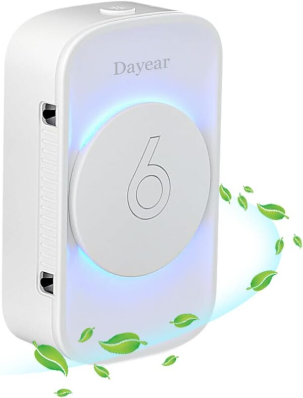 Dayear Luftreiniger Ionisator 3 LED-Modi für Rauch, Haustiere, Gerüche