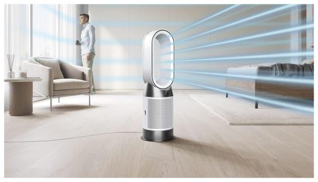 Dyson Purifier Hot+Cool HP1 Luftreiniger mit Heizfunktion, Weiß