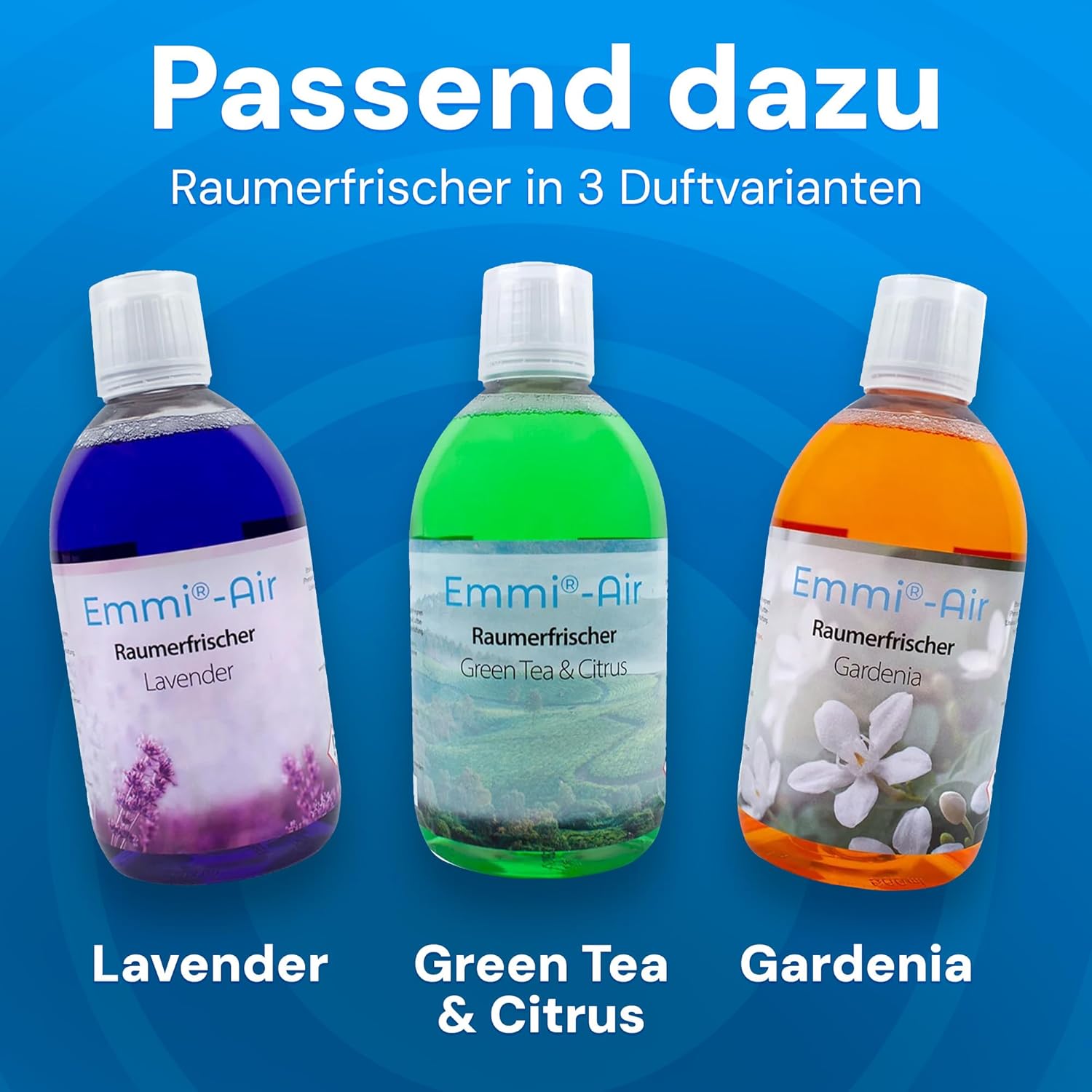 Emmi Luftreiniger Ionisator für Allergiker & Raucherzimmer – bis 35 m², geruchsbeseitigend, gegen Pollen & Staub