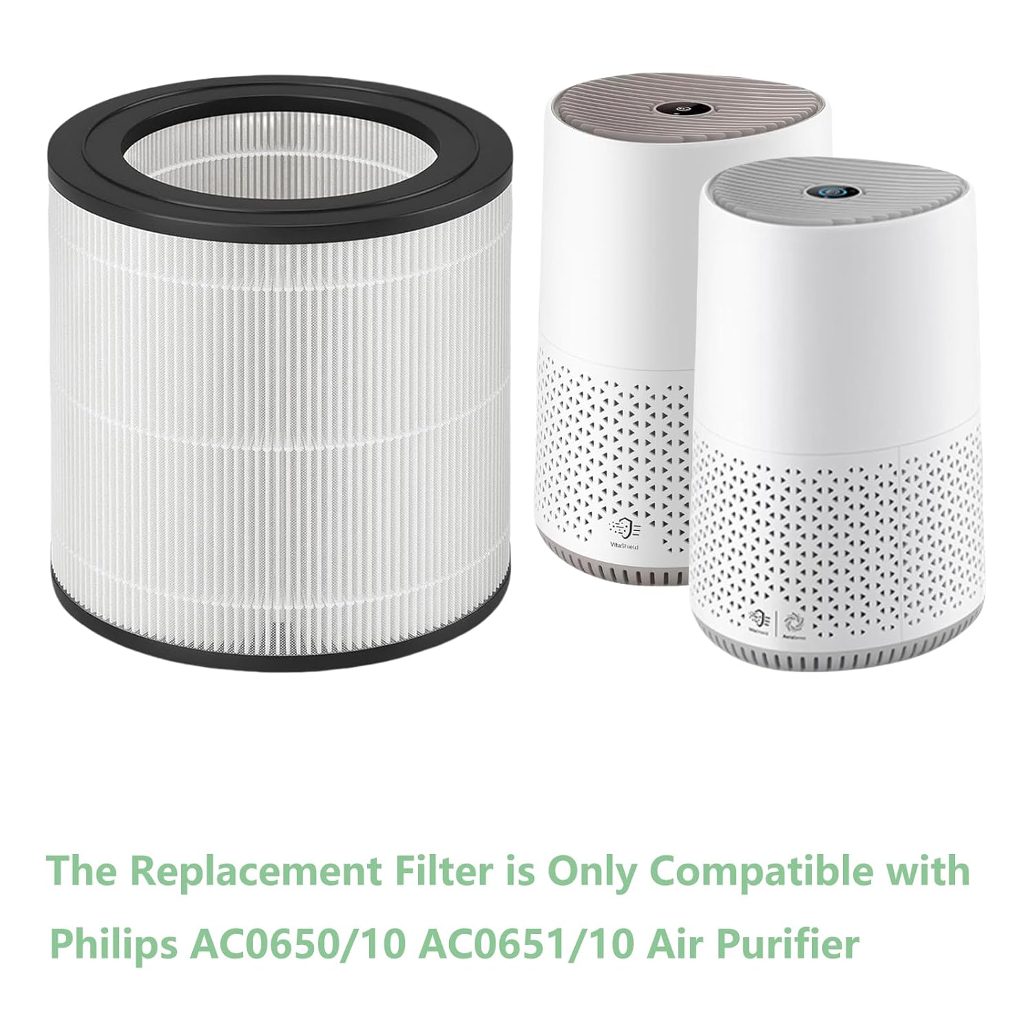FY0611 Ersatzfilter für Philips 600 HEPA Filter 2er Pack