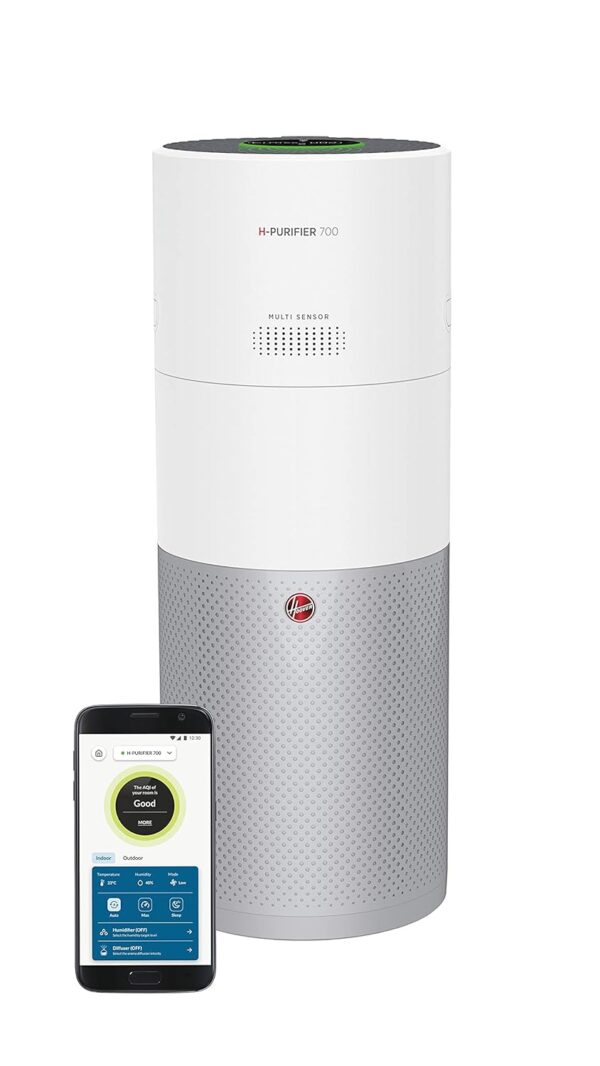 Hoover Luftreiniger 700 HEPA 13 Sensoren Aroma Diffusor für Räume