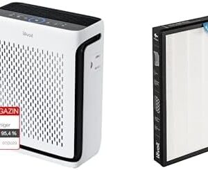 Levoit Air Purifier für Allergiker, HEPA H13 Filter, 52 m², 243 m³/h