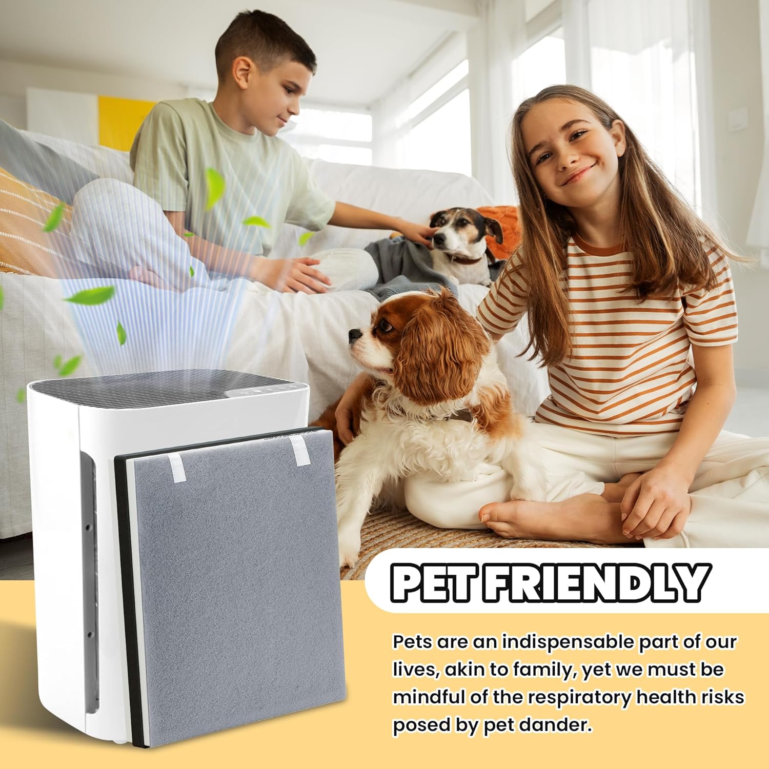 LEVOIT Ersatzfilter Vital 100 3-in-1 H13 HEPA Aktivkohle für Luftreiniger