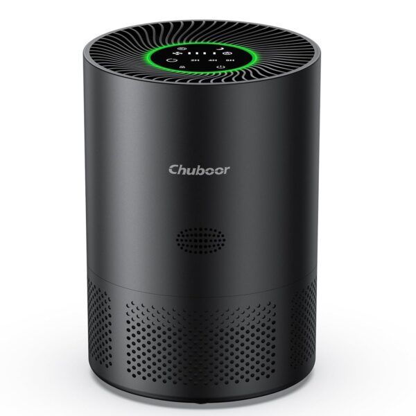 [Marke] Luftreiniger HEPA-Filter Allergie- & Schadstoffentfernung, 3 Stufen, Kindersicherung
