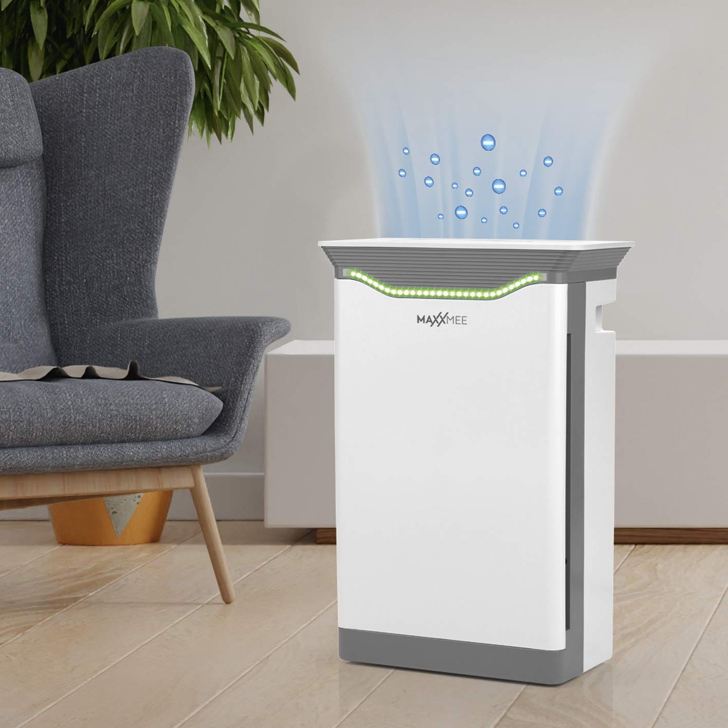 MAXXMEE Luftreiniger-Filter 2er Set Kombifilter Aerosol-Reduktion Allergiker-optimiert