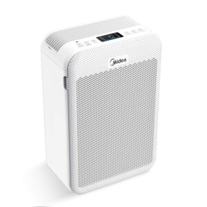 Midea Luftreiniger für Allergiker mit HEPA H13 Filter, CADR 360 m³/h, Timer