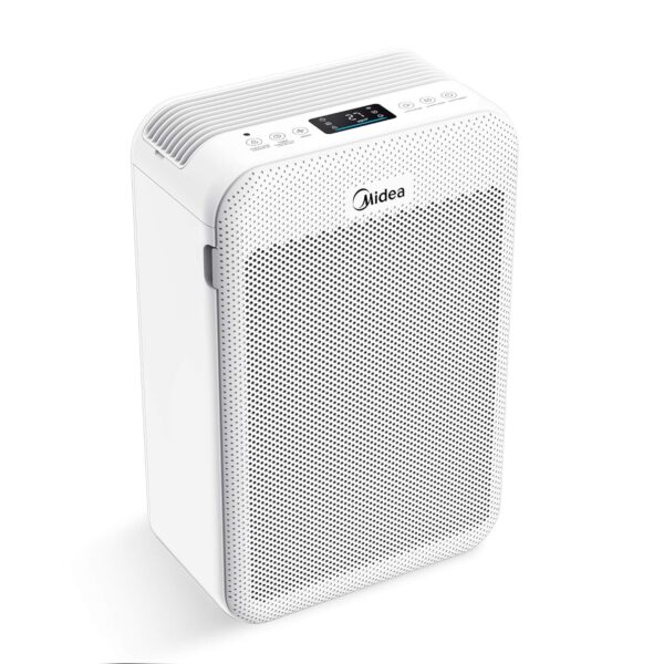 Midea Luftreiniger für Allergiker mit HEPA H13 Filter, CADR 360 m³/h, Timer