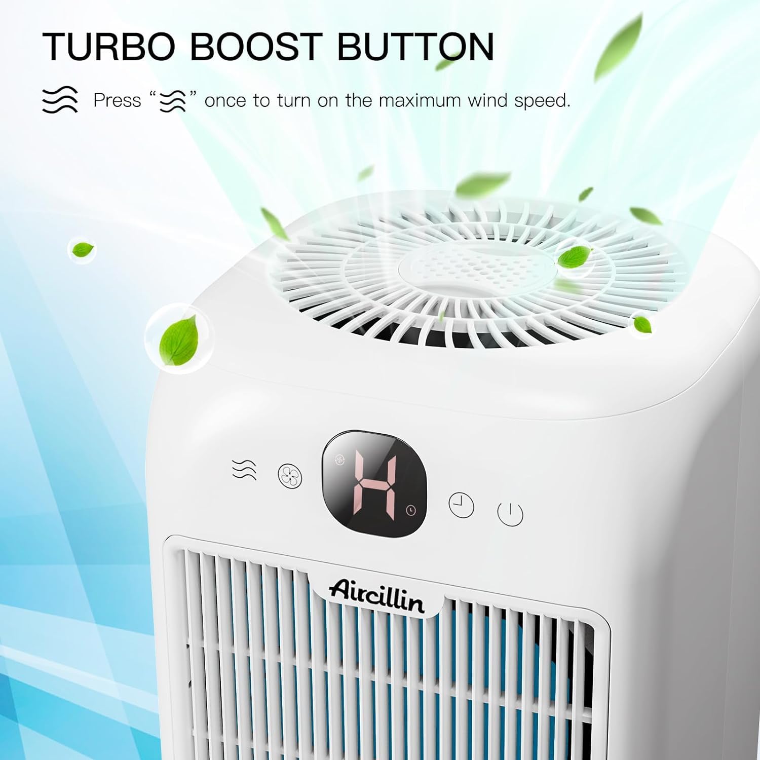 Pack of 2 Air Purifiers for Allergy Sufferers with Aromatherapy, HEPA Air Filter Against Mould, Dust, Pollen, Pet Hair, Double-Sided Air Intake to 99.97% Distance up to 0.1