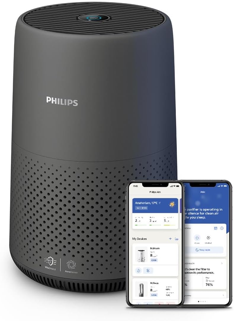 Philips 800i Luftreiniger HEPA 99,5% Viren 49 m²
