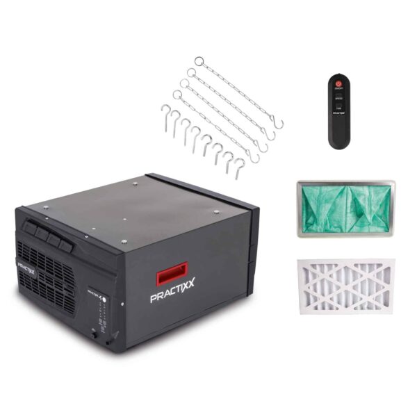 Practixx Luftreiniger PX-LR-400 | 740 m³/h | 400 m² | 3-Stufen-Filter 1 μm | 50 dB
