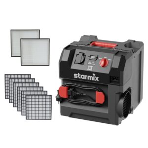 Starmix Aeroxx Luftreiniger HEPA H13 750m³/h Baustelle 99,95% Filtration