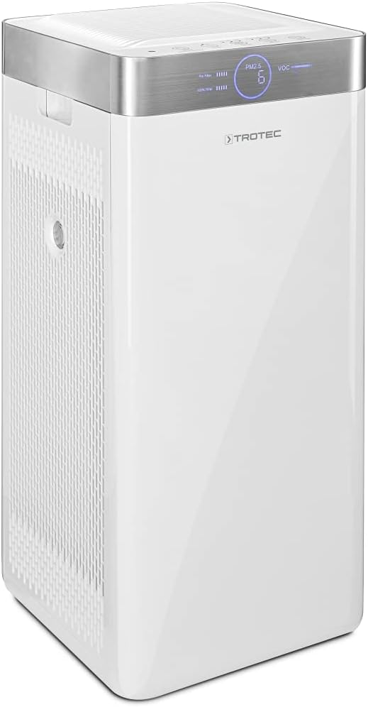 TROTEC AirgoClean 200 E Luftreiniger HEPA Filter für Allergiker 4 Stufen 66 m²