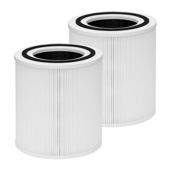 TT-AP005 Ersatzfilter für TaoTronics AP005 Luftreiniger – 3-in-1 H13 HEPA, Aktivkohle, 2er-Pack