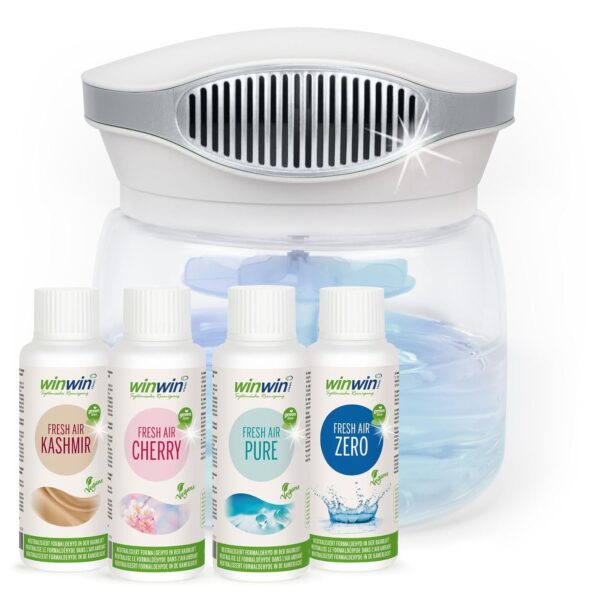 winwinCLEAN Luftreiniger Master Bowl 4.0 mit Wasserfilter, für Allergiker, Pollen, Staub, Tierhaare